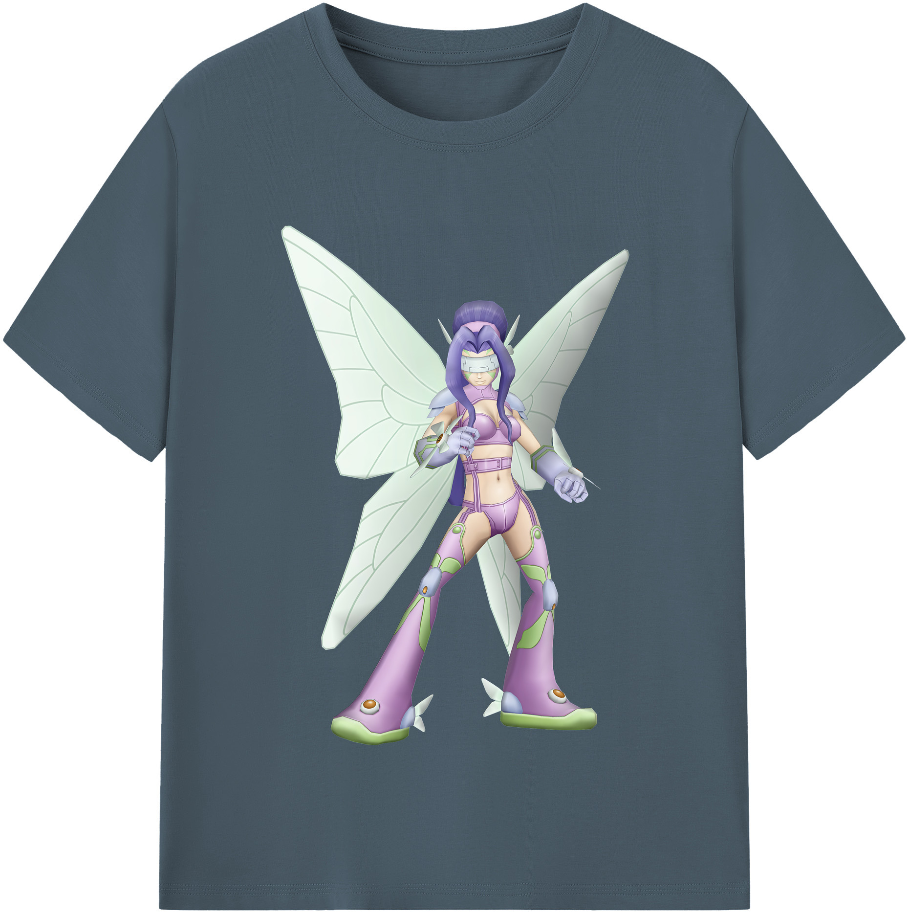 （画像用） Digimon デジタルモンスター/デジモン 綿100％半袖Tシャツ（フロントプリント）